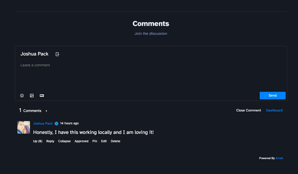 Artalk Screenshot